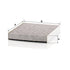 MANN FILTER Innenraumfilter CUK 2442 MANN FILTER