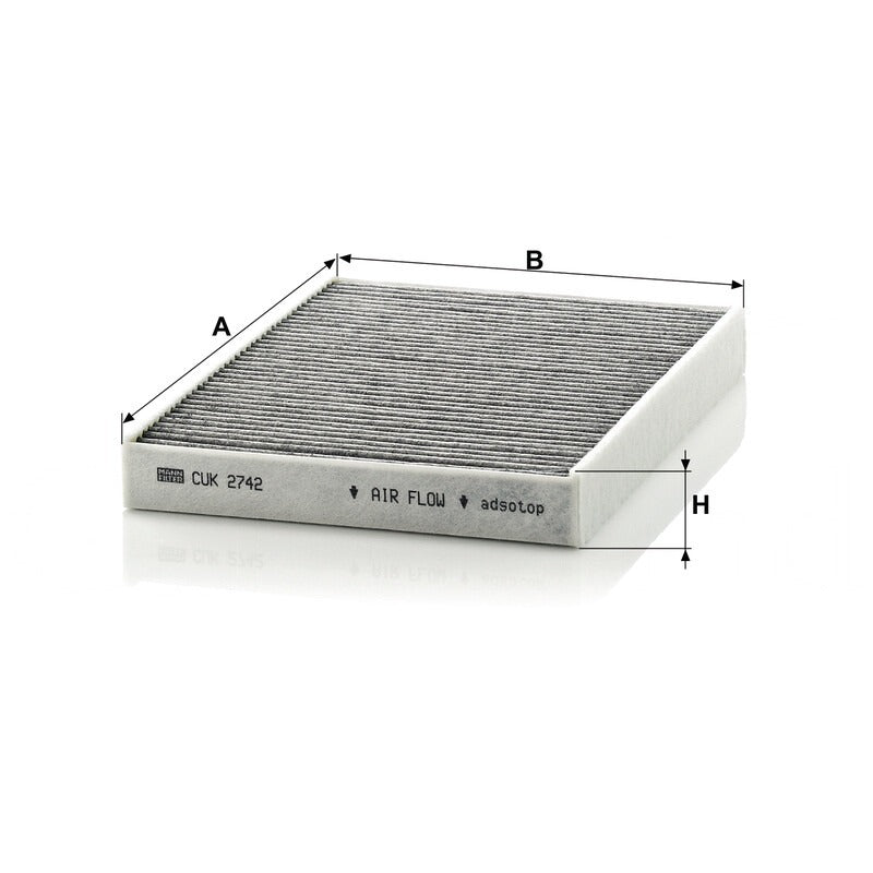 MANN FILTER Innenraumfilter CUK 2742 MANN FILTER