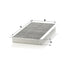MANN FILTER Innenraumfilter CUK 3567 MANN FILTER