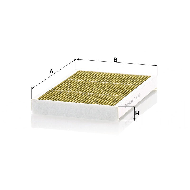 MANN FILTER Biofunktionaler Innenraumfilter FP 31001 MANN FILTER