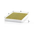 MANN FILTER Innenraumfilter FP3569 MANN FILTER