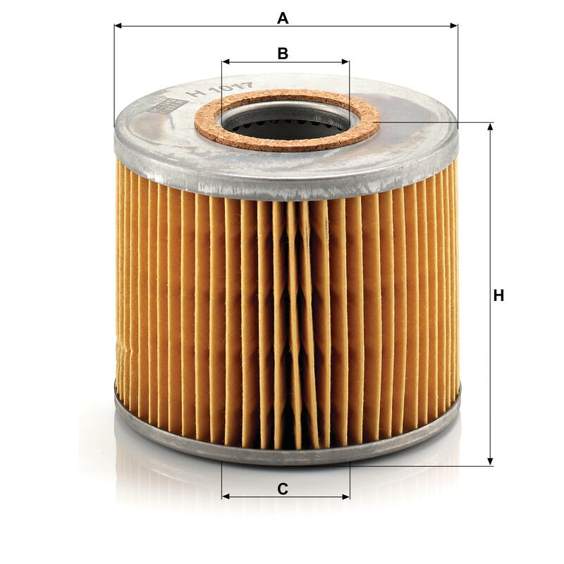 MANN FILTER Motorölfilter H 1017N MANN FILTER