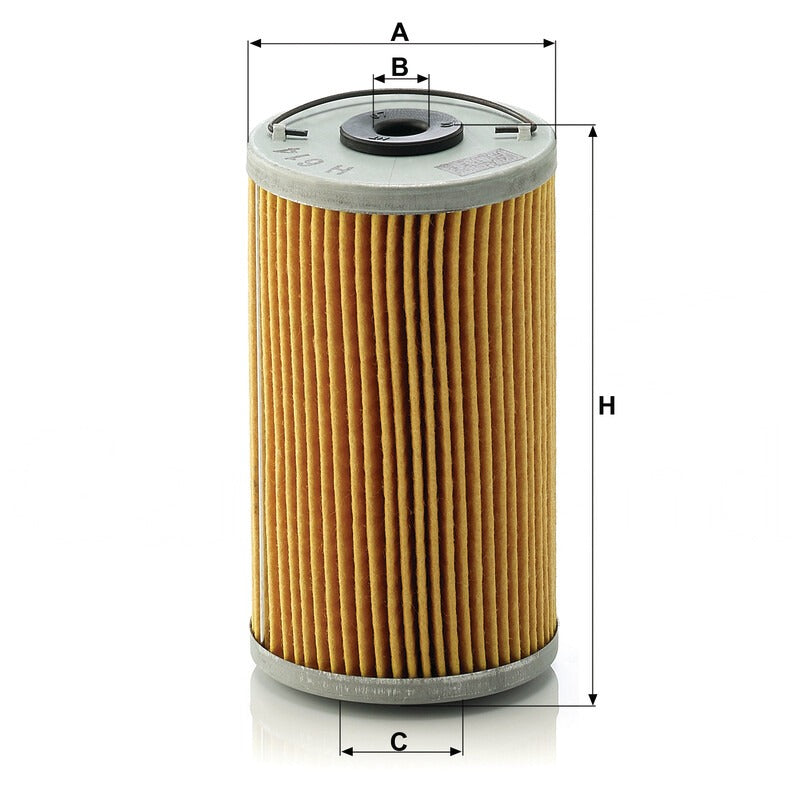 MANN FILTER Motorölfilter H 614N MANN FILTER