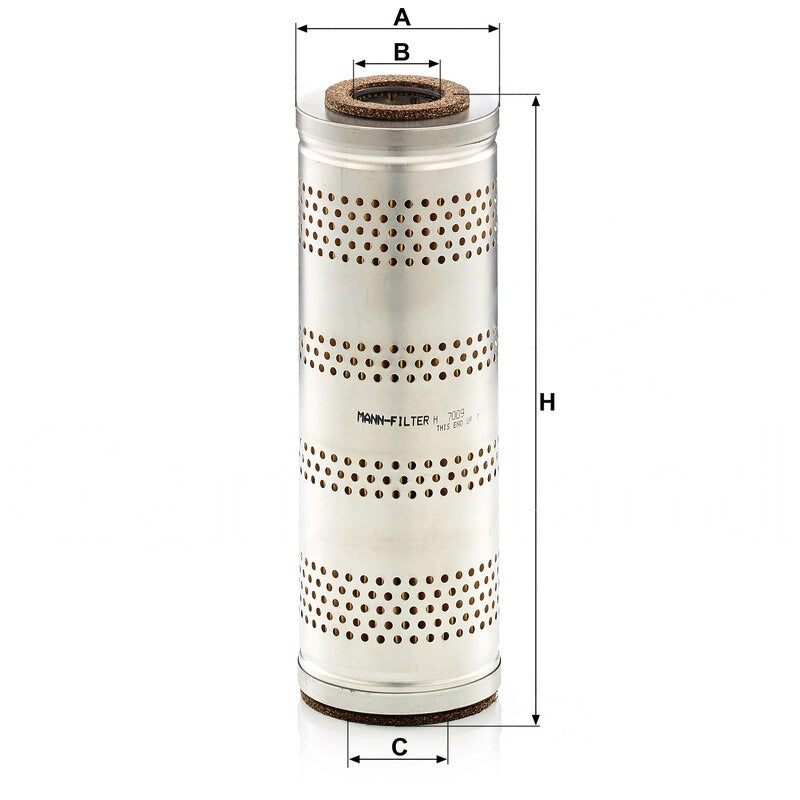 MANN FILTER Oelfilterelement H 7009 MANN FILTER
