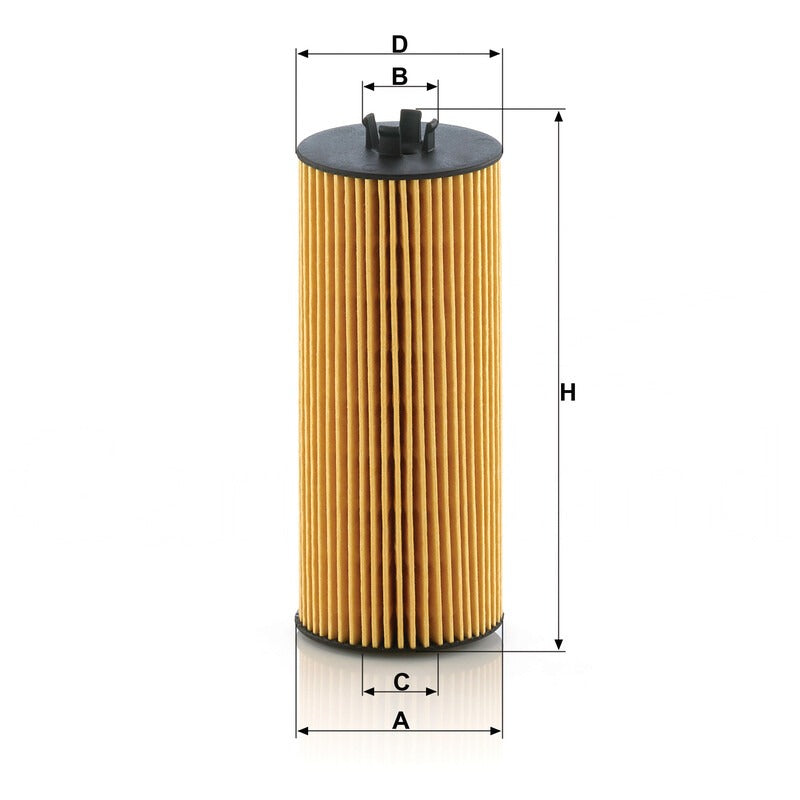 MANN FILTER Ölfilterelement metallfrei HU 6008Z MANN FILTER