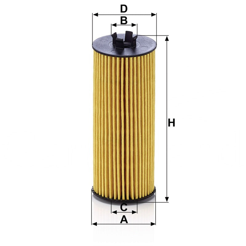 MANN FILTER Ölfilterelement metallfrei HU 6009Z MANN FILTER
