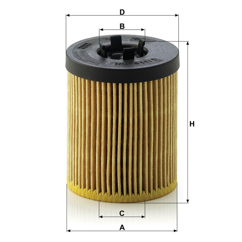 MANN FILTER Motorölfilter HU 611/1X MANN FILTER