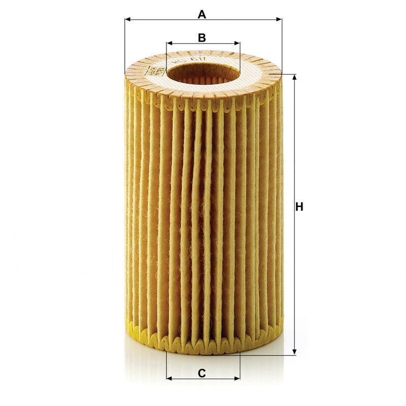MANN FILTER Ölfilter HU 611X MANN FILTER