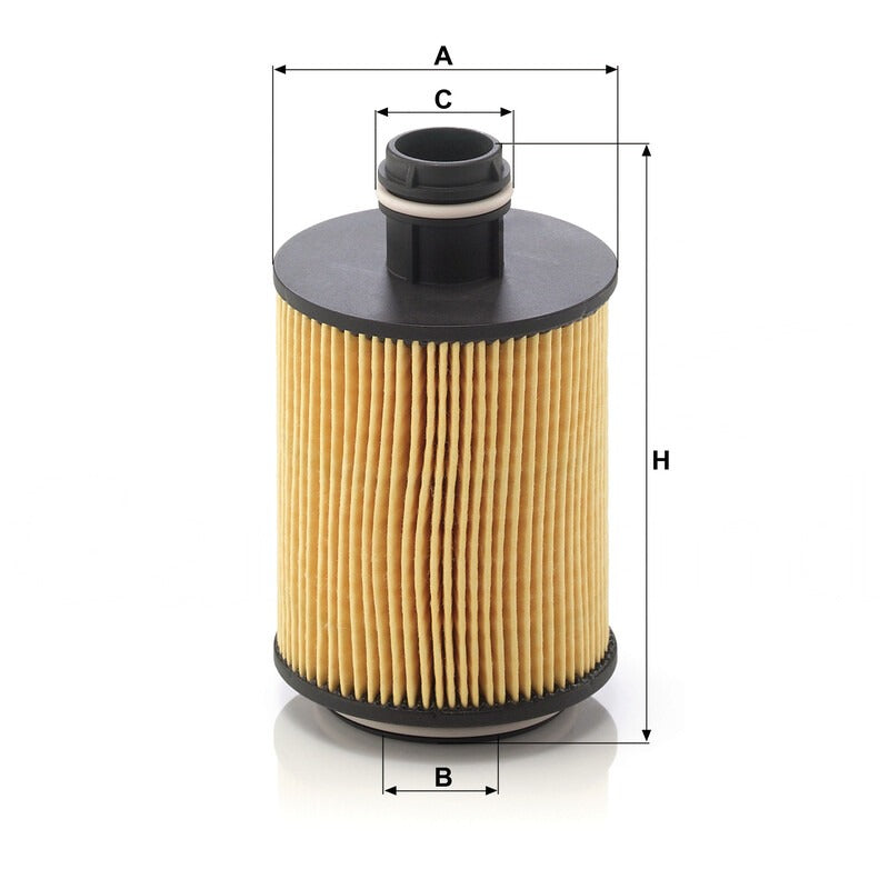 MANN FILTER Motorölfilter metallfrei HU 7004/1X MANN FILTER