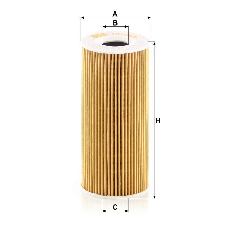 MANN FILTER Ölfilterelement metallfrei HU 7026Z MANN FILTER