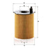 MANN FILTER Ölfilterelement metallfrei HU 7033Z MANN FILTER