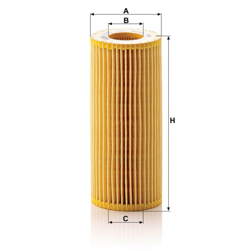 MANN FILTER Ölfilterelement metallfrei HU 721WKIT MANN FILTER