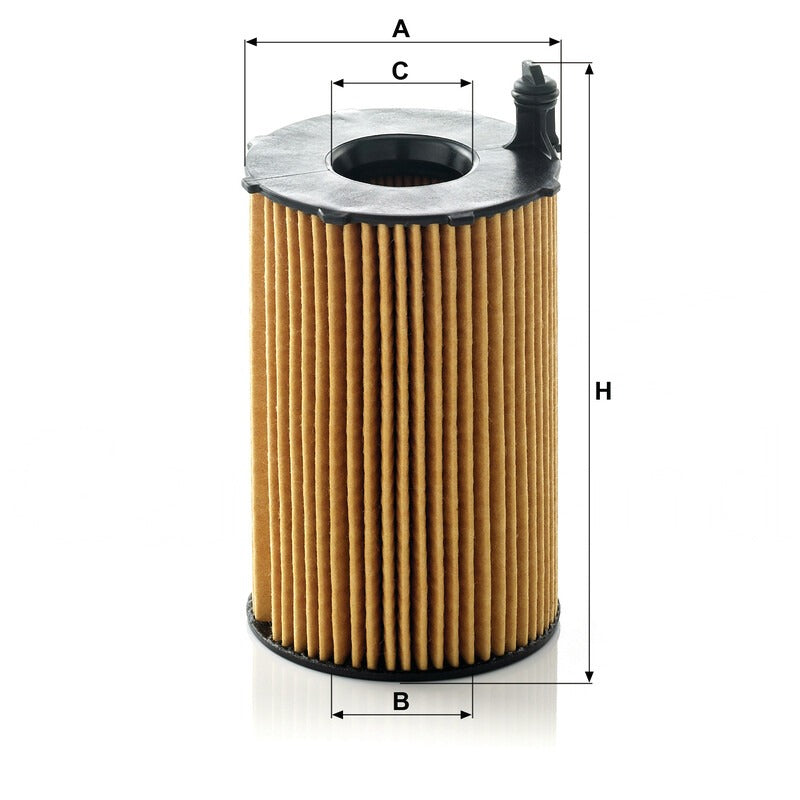 MANN FILTER Ölfilterelement metallfrei HU 8005Z MANN FILTER
