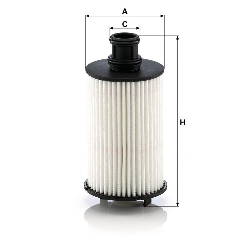 MANN FILTER Ölfilterelement metallfrei HU 8008Z MANN FILTER