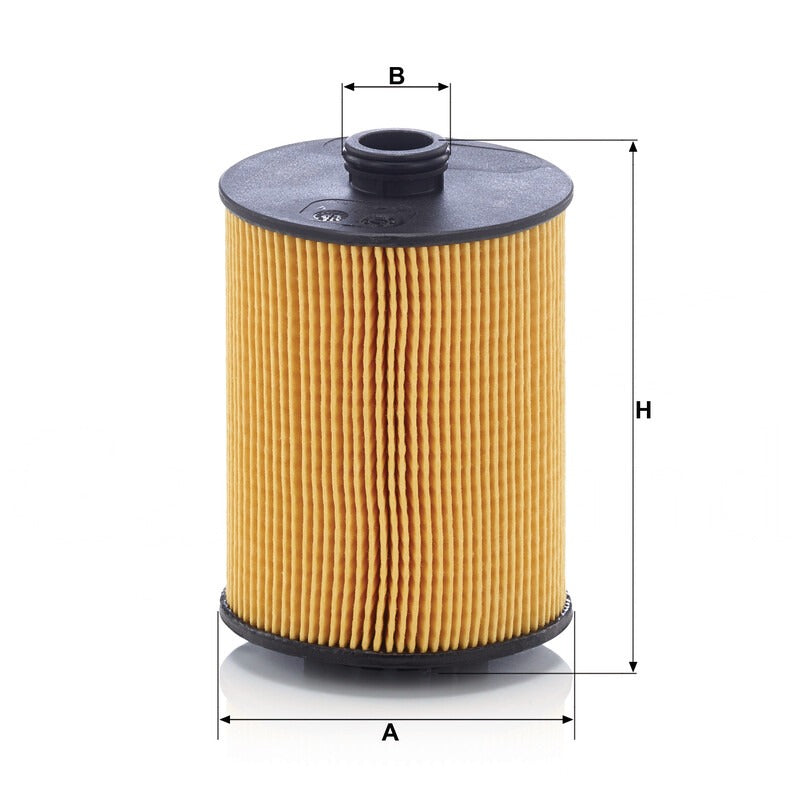 MANN FILTER Ölfilterelement metallfrei HU 8009Z MANN FILTER