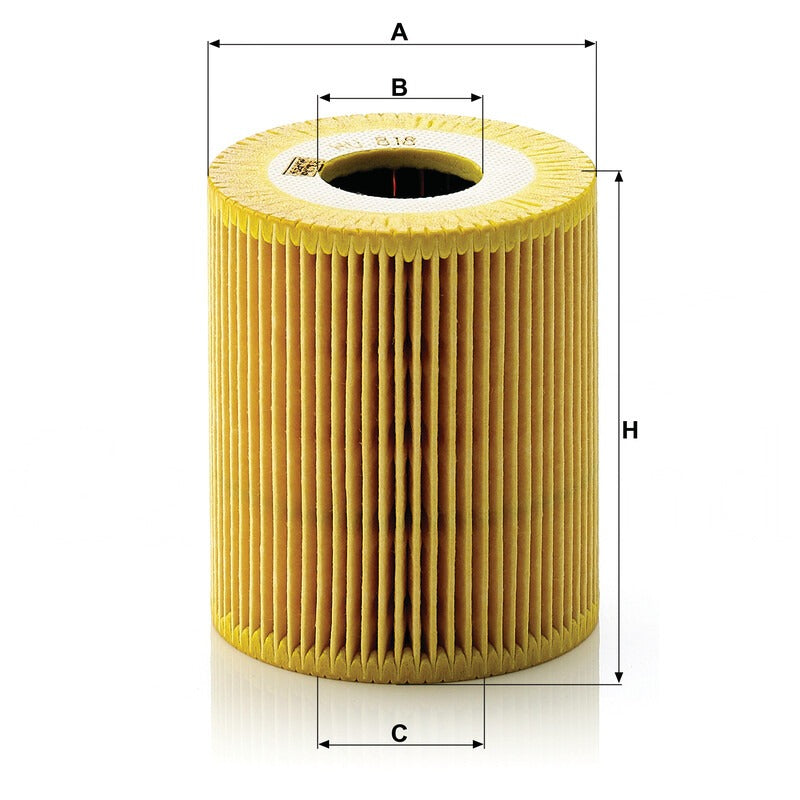 MANN FILTER Motorölfilter HU 818X MANN FILTER