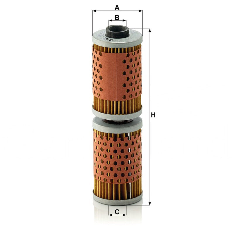 MANN FILTER Ölfilterelement MH 58X MANN FILTER