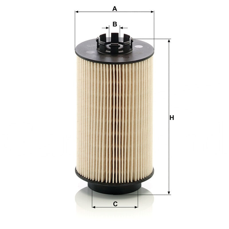 MANN FILTER Kraftstoff-Filterel.metallfrei PU 10021Z MANN FILTER