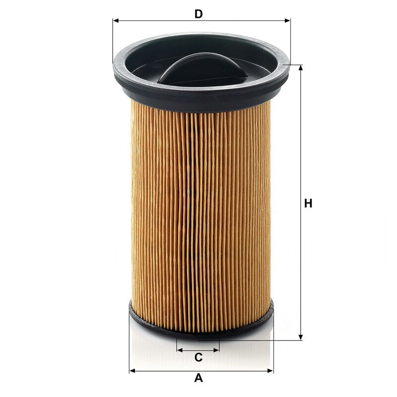 MANN FILTER Kraftstofffilter PU 742 MANN FILTER