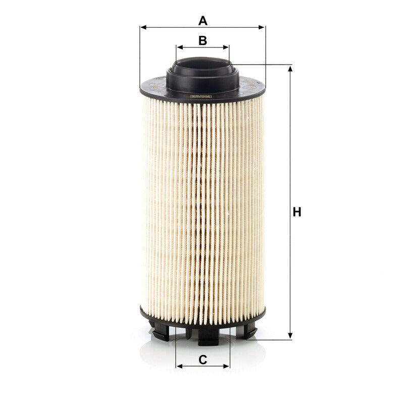 MANN FILTER Kraftstoff-Filterel.metallfrei PU 834/1X MANN FILTER