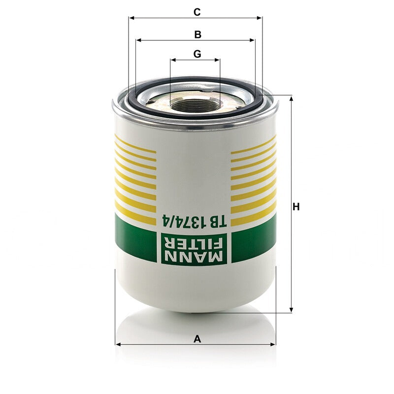 MANN FILTER Trockenmittelbox TB 1374/4X MANN FILTER