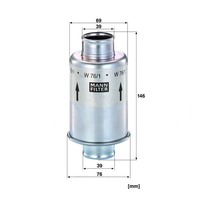 MANN FILTER Motorölfilter W 76/1 MANN FILTER