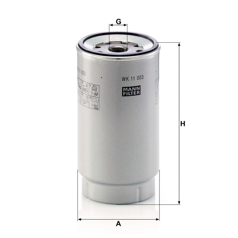 MANN FILTER Kraftstoffwechselfilter WK 11003Z MANN FILTER