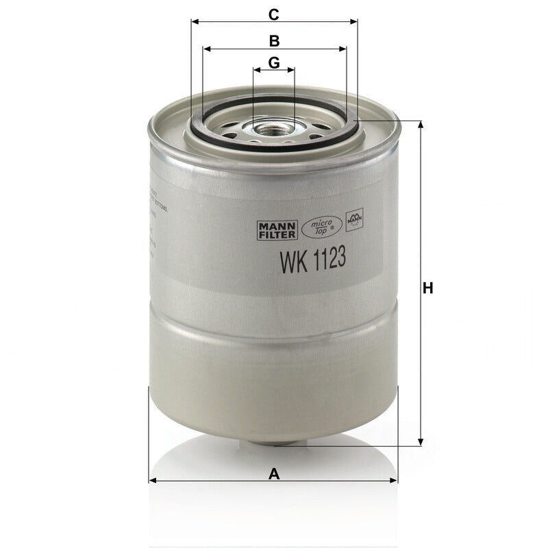 MANN FILTER Kraftstofffilter WK 1123 MANN FILTER