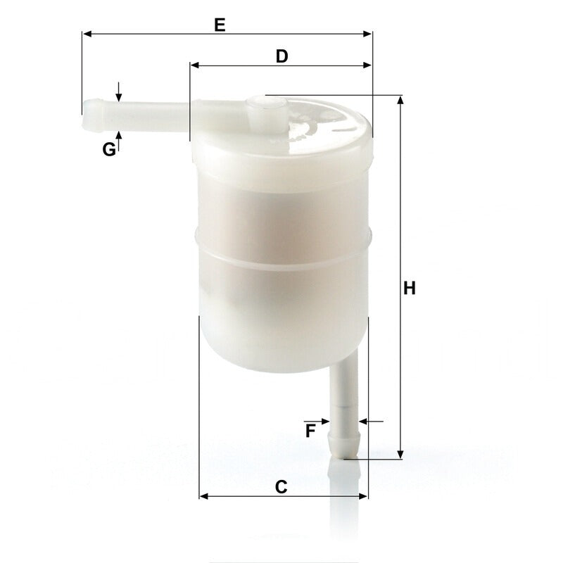 MANN FILTER Kraftstofffilter WK 42/12 MANN FILTER