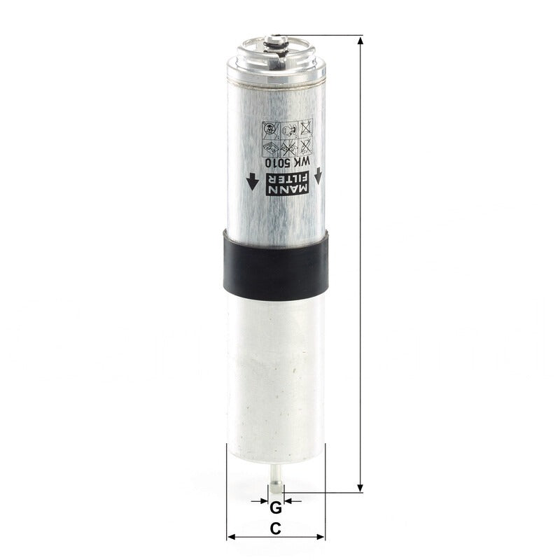 MANN FILTER Kraftstoffwechselfilter WK 5010Z MANN FILTER