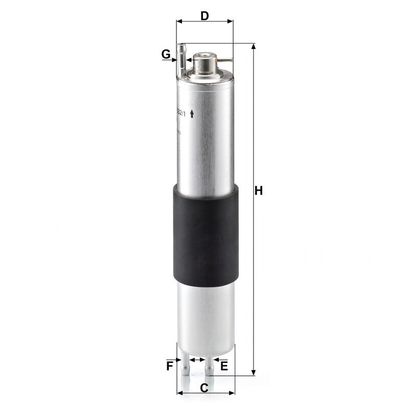 MANN FILTER Kraftstofffilter WK 532/1 MANN FILTER