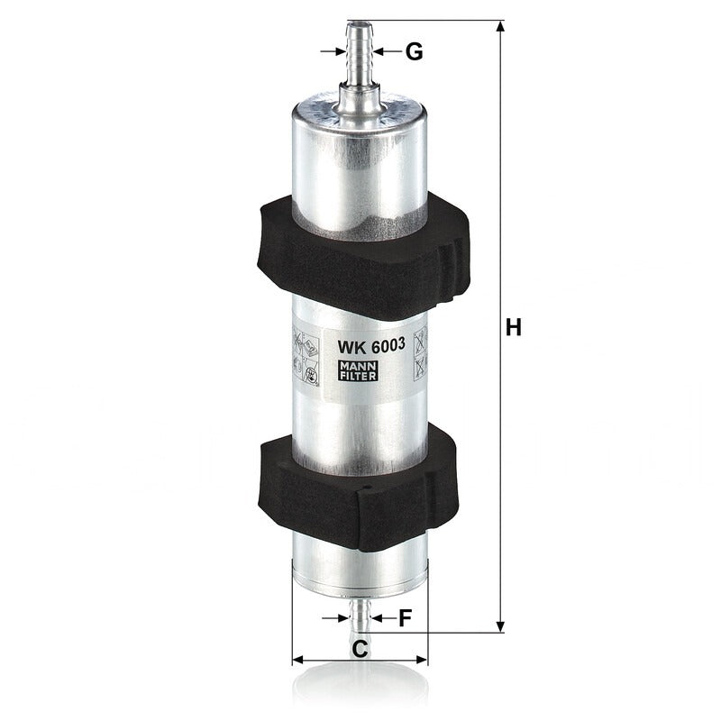 MANN FILTER Kraftstofffilter WK 6003 MANN FILTER