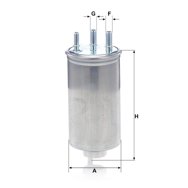 MANN FILTER Kraftstoffwechselfilter WK 8039 MANN FILTER