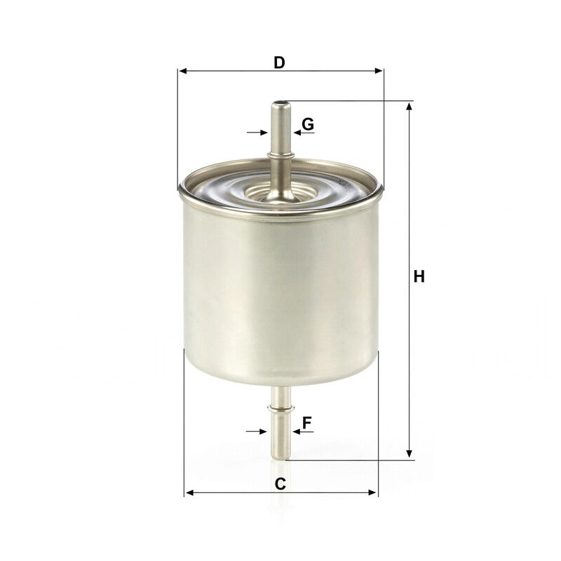MANN FILTER Kraftstoffwechselfilter WK 8046 MANN FILTER