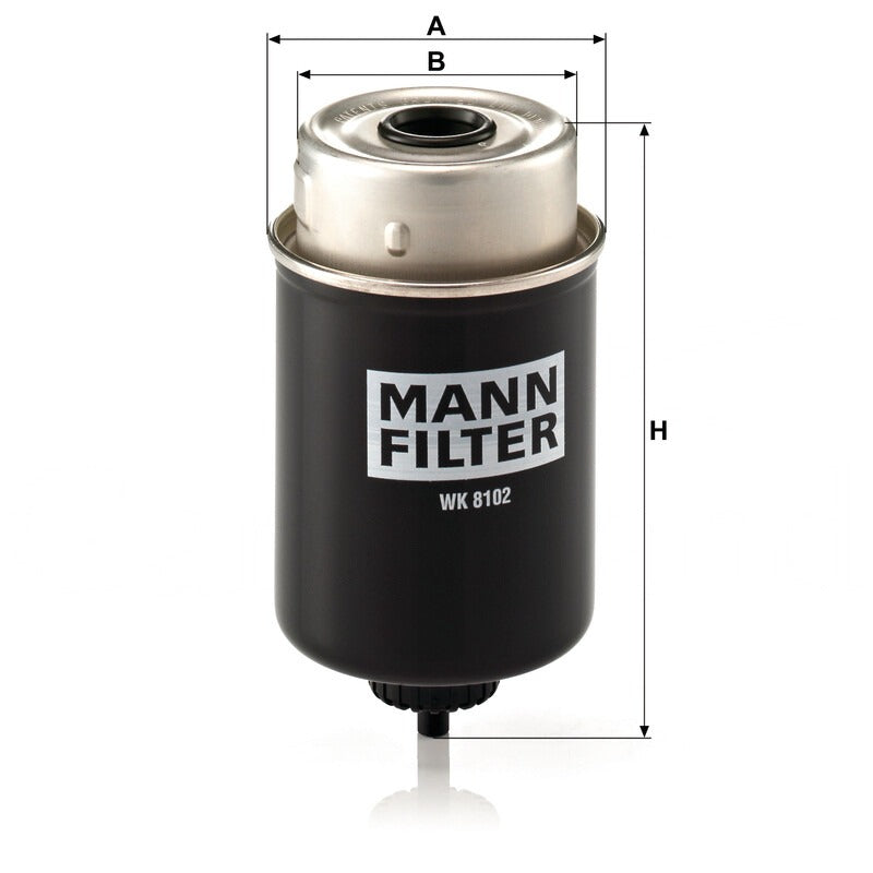MANN FILTER Kraftstofffilter WK 8102 MANN FILTER