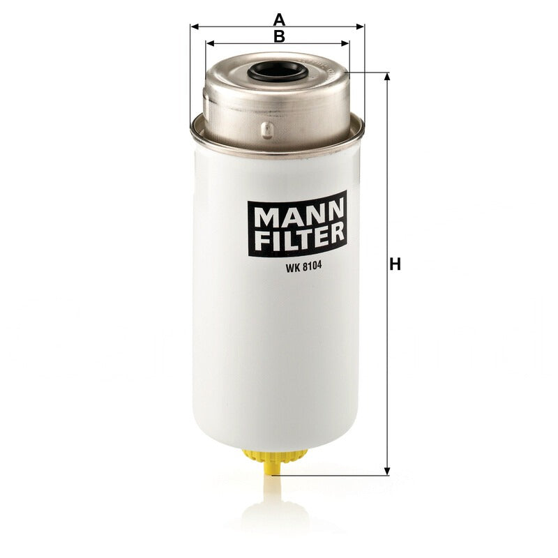MANN FILTER Kraftstofffilter WK 8104 MANN FILTER