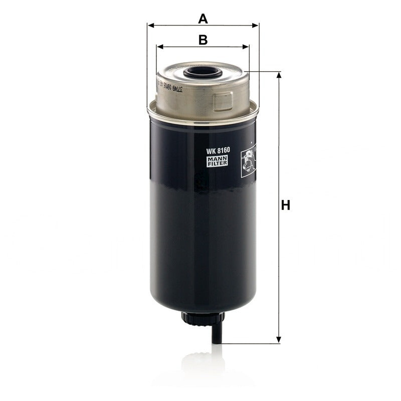 MANN FILTER Kraftstofffilter WK 8160 MANN FILTER