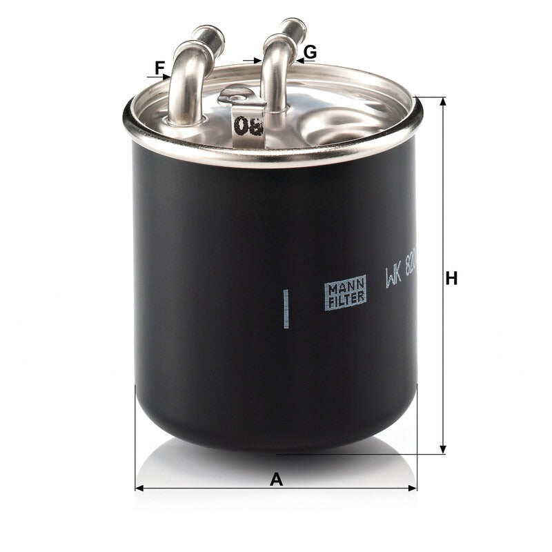 MANN FILTER Kraftstofffilter WK 820/2X MANN FILTER