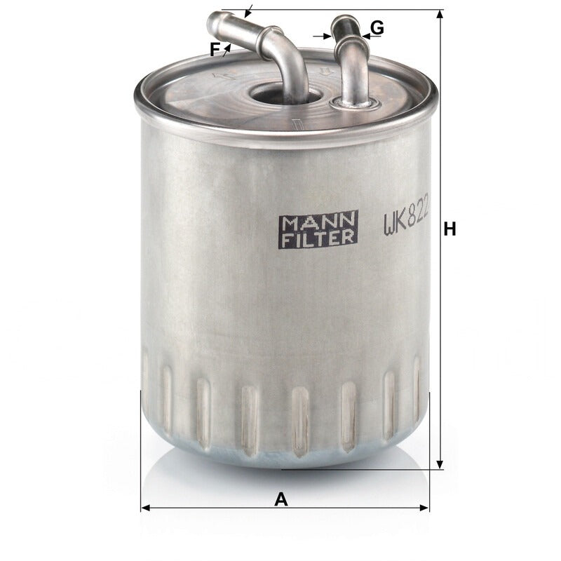 MANN FILTER Kraftstofffilter WK 822/3 MANN FILTER