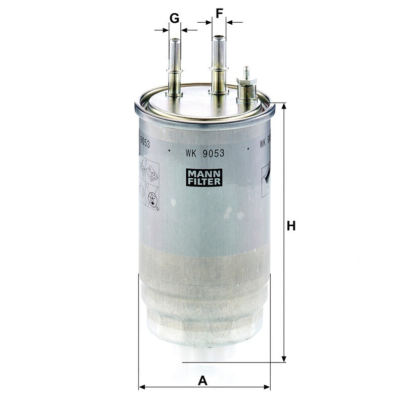 MANN FILTER Kraftstofffilter WK 9053 Z MANN FILTER
