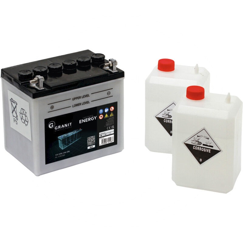 GRANIT ENDURANCE ENERGY Batterie 12 V / 24 Ah Gewicht 9,00 kg
