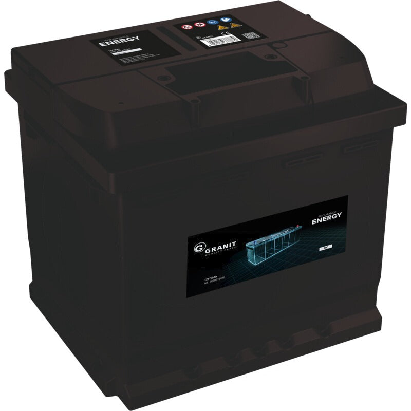 GRANIT ENDURANCE ENERGY Batterie 12 V / 50 Ah