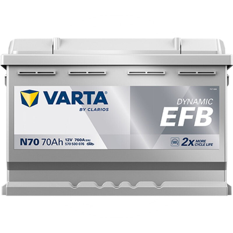 VARTA Batterie Blue Dynamic EFB 12 V / 70 Ah – 278 mm – Bild 4