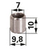 Rotax Passhülse 9,8 x 7 x 10 mm 229140 Rotax