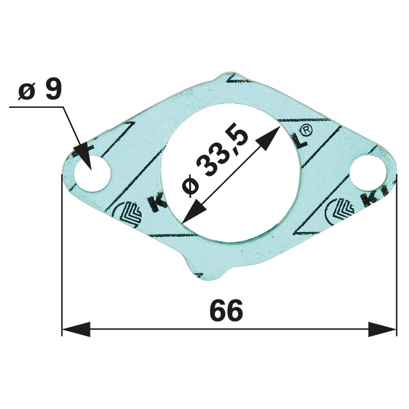Rotax Dichtung für Ansaugstutzen 251, 299 830115 Rotax