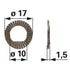 Rotax Reibscheibe 17 x 10 mm 927650 Rotax