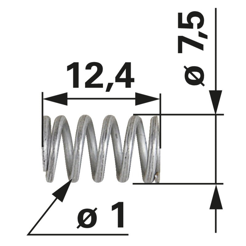 Rotax Feder für Zugstange 939880 Rotax