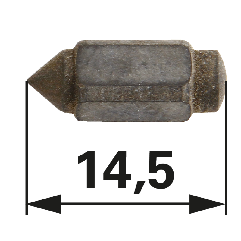 Rotax Schwimmernadel 962030 – aus Stahl (4-Kant) Rotax