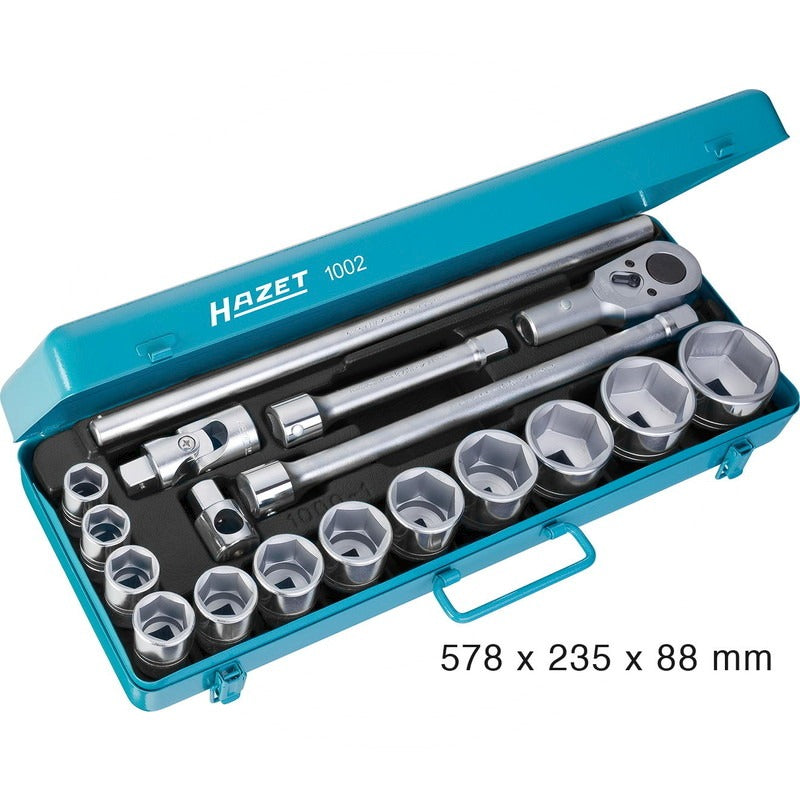 Hazet 6Kt.-Steckschluessel-Satz – Breite 235 mm