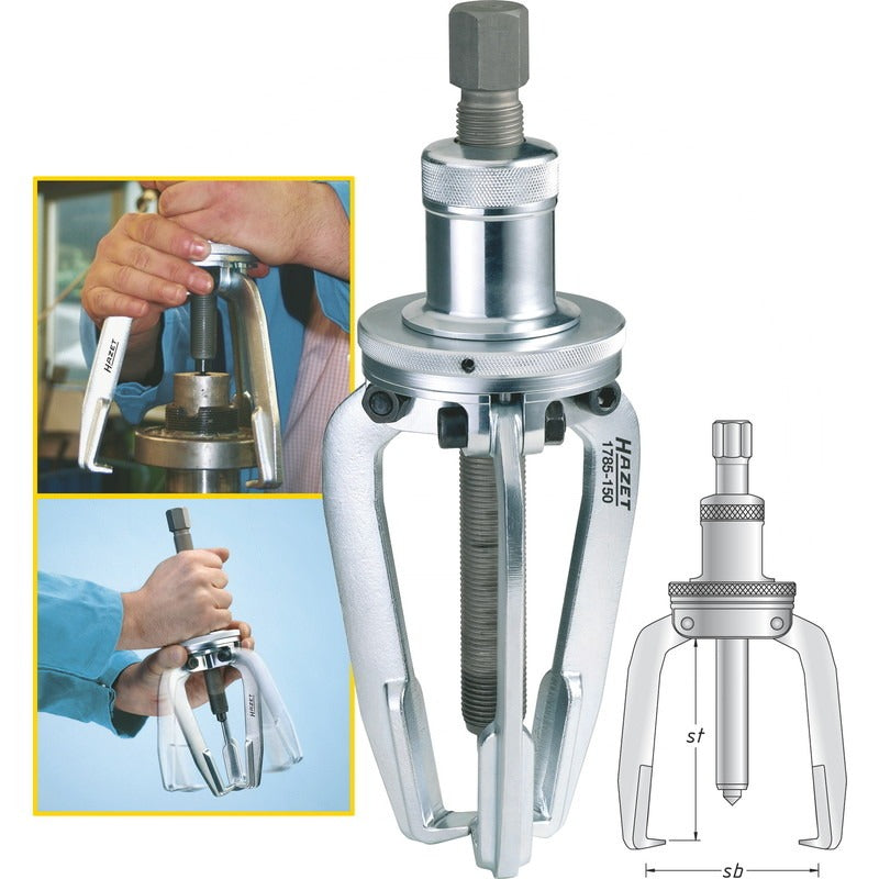 Hazet Abzieher Spanntiefe (mm) 250